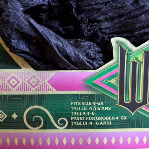 BRAND NEW: CHILD'S DELUXE WICKED ELPHABA COSTUME - Size 4-6x - Picture 6 of 6